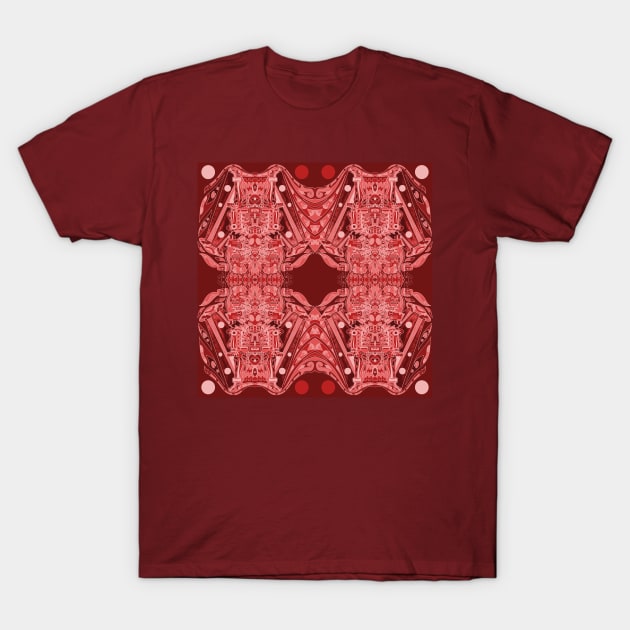 Red room from the alien hell ecopop T-Shirt by jorge_lebeau